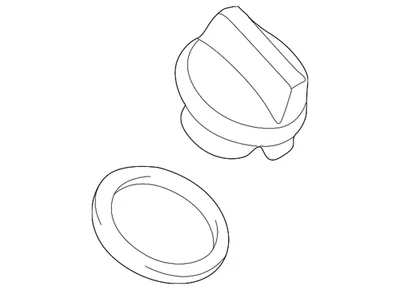 Tapa de llenado original Audi 06B-103-485-C Foto 1 de 4