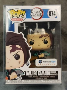 Funko POP Tanjiro Kamado #873 Vinyl Figure Demon Slayer Galactic Toys - Picture 1 of 7