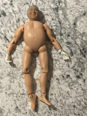 MEGO Mago de Oz Mago Frank Morgan 8" Figura MUÑECA 1974 De colección Sin Ropa Foto 1 de 4