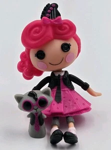 Mini Lalaloopsy 3” ♡Strings Pick N’ Strum♡ con 😎 Cool Pet Cat - Imagen 1 de 7