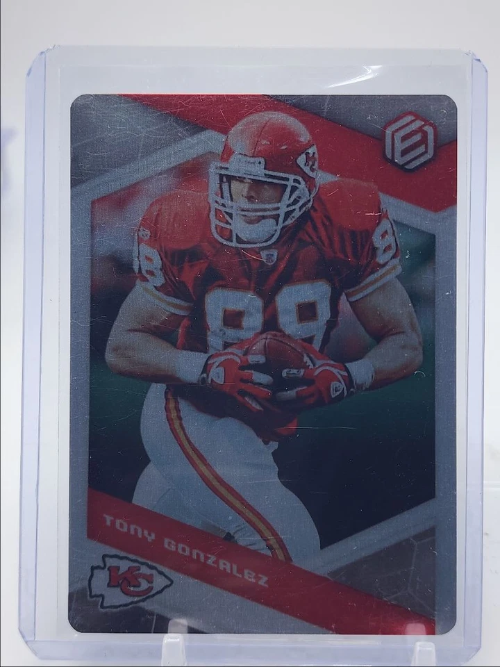 TONY GONZALEZ 2018 ELEMENTS FOOTBALL KANSAS CITY CHIEFS #66 /50 Q5333 - Image 1 of 2