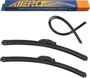 Voyager 22" Windshield Wipers, All-Season Blades with Refills, 1-Year (2 Pack) - Picture 1 of 6
