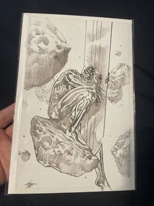 SILVER SURFER GHOST LIGHT #1 NM GABRIEL DELL'OTTO SDCC SKETCH VARIANT - Picture 1 of 5