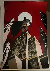 Póster de Batman The Adventures Continue #1 Mondo impresión artística cómic Dave Johnson lámina - Imagen 1 de 2