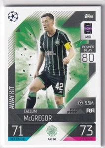 Topps Match Attax Champions League Extra 22/23 Away Kit AK 26 Callum McGregor - Picture 1 of 1