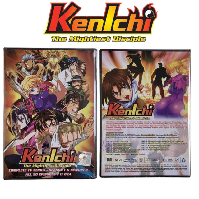 DVD Kenichi: The Mightiest Disciple Season 1-2 +11OVA English Dubbed All  Region