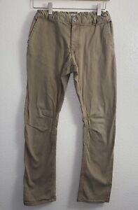 Wheat Kids Clothing Tan Trouser Pants Khaki 12 Yrs Pockets Adjustable Waist