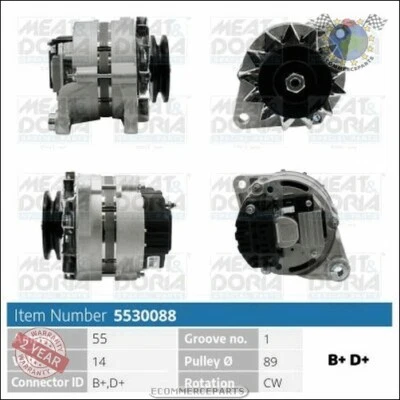 Alternateur Meat pour ALFA ROMEO GIULIETTA ALFETTA ARNA AR 90 75 6 CITROËN C25 - Photo 1/3