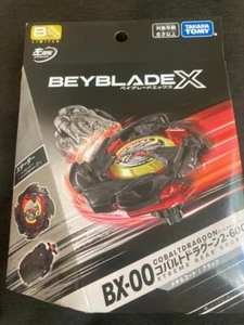 Beyblade X BX-00 Starter Cobalt Dragoon 2-60C Metal Coat: Black Japan NEW - Picture 1 of 6
