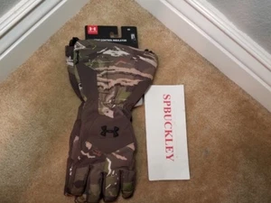 UA UNDER ARMOUR SCENT CONTROL INSULATOR HUNTING GLOVES, 1301284-943, MENS MEDIUM - Picture 1 of 2