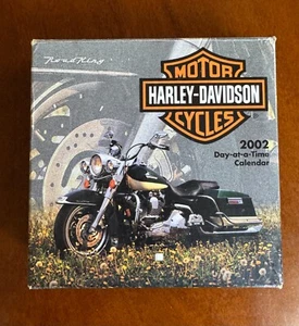 Harley-Davidson 2002 Day-At-A-Time Calendar w/ Official H-D Archives Images, new - Picture 1 of 18