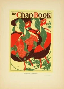 BRADLEY FOR AFFICHES ETRANGERES 1897 ORIGINAL VINTAGE POSTER CHAPBOOK - Picture 1 of 1
