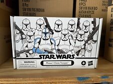 Phase I Clone Trooper 4-Pack Star Wars Vintage Collection - NEW