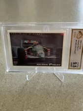 1994 Futera Formula 1 Australian Grand Prix    NELSON PIQUET # 19 CGA 9.5 GEM