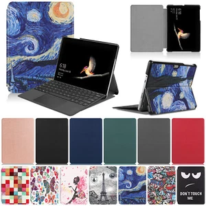 For Microsoft Surface Pro 4/5/6/7/8/9/10/X Go 2/3/4 Leather Folio Case Cover - Picture 1 of 26