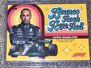 2022 Topps Formula One LEWIS HAMILTON Bounce Rock Race Roll gold #49/50, F1 - Picture 1 of 2