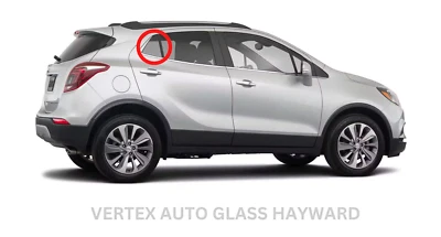 2013-2019 Buick Encore Passenger Side Right Rear Vent Glass Window 12125 - Imagem 1 de 2