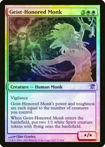 Geist-Honored Monk FOIL Innistrad NM White Rare MTG - Picture 1 of 1