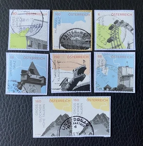Lot von 8 Briefmarken Österreich verschiedene Jahre - noch auf Frag Briefmarken - R55 - Bild 1 von 1