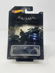 2015 HOT WHEELS BATMAN: ARKHAM KNIGHT BATMOBILE, #6/6 BATMAN MOVIE CAR, BLACK - Picture 1 of 3