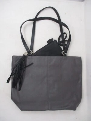 Bolso de Mano Style & Co Brandy Gris/Negro Foto 1 de 2