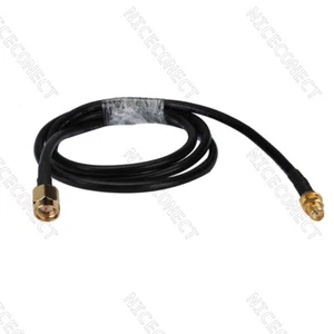 3Ft SMA Male to SMA Female Antenna Pigtail Cable Cord KSR195 For WiFi Router 1M - Picture 1 of 3