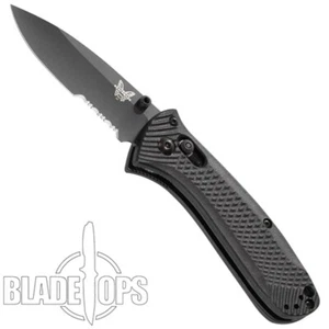 Original Benchmade 527 Mini-Presidio Ultra Lightweight Folder BLK Combo Blade - Picture 1 of 4