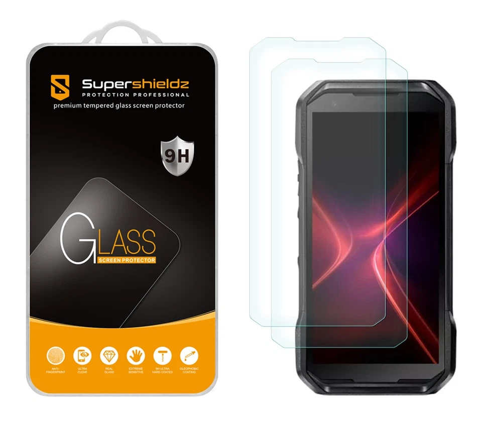 2X Supershieldz Tempered Glass Screen Protector for Kyocera DuraForce Pro 3 - Image 1 of 4