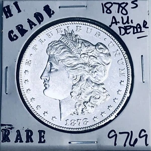 1878 S MORGAN SILBER DOLLAR HOHE QUALITÄT ECHTE US-PRÄGEANSTALT SELTENE MÜNZE 9769 - Bild 1 von 3