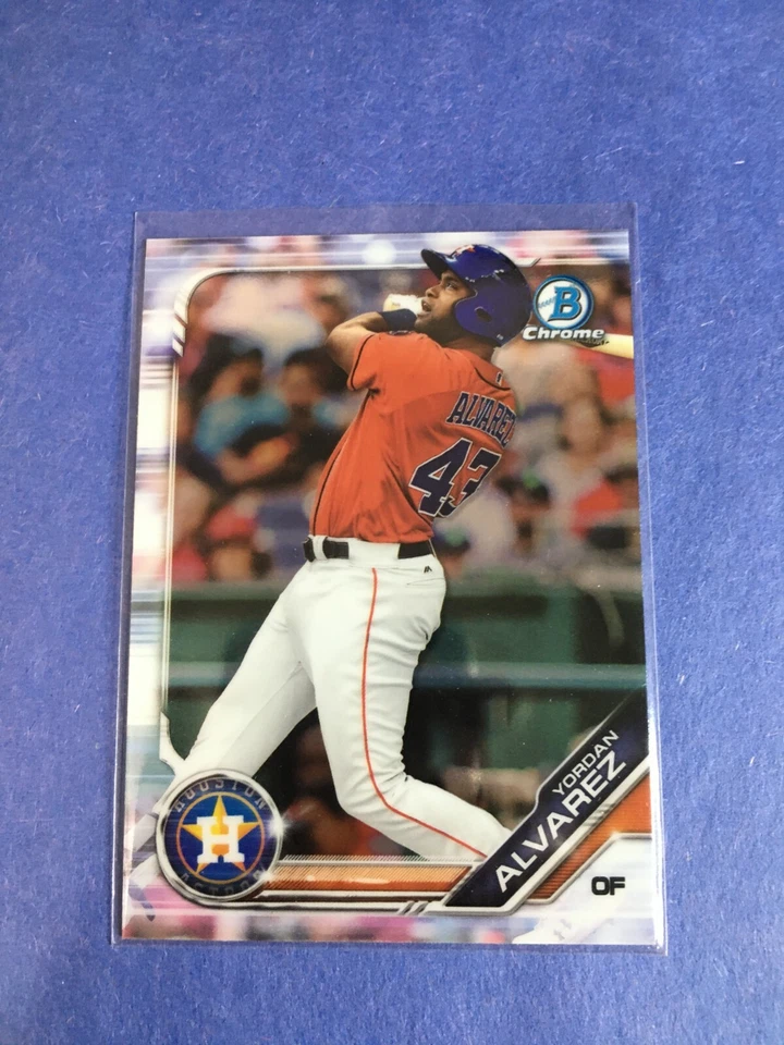 F168,414  2019 Bowman Chrome Prospects #BCP123 Yordan Alvarez - Изображение 1 из 1