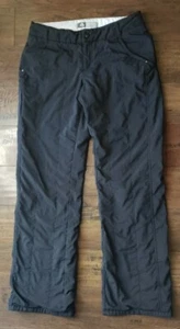 Nike ACG All Condition Gear Womens Black Insulated Ski Snow Pants Sz 8 Medium - Picture 1 of 8