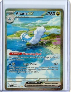 Carta Pokémon Altaria EX 253/182 - Ilustración Especial Rara SIR Paradoja Grieta Casi Nueva - Imagen 1 de 2