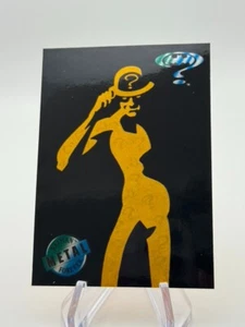 1995 Fleer Metal Batman Forever Gold Blaster #4 of 10 - The Riddler Foil - Picture 1 of 2