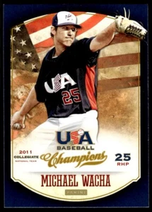 2013 PANINI USA BASEBALL CHAMPIONS MICHAEL WACHA R21 - Picture 1 of 2