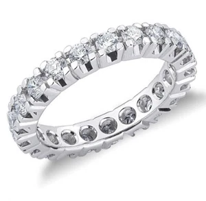 Eternity Ring aus 18kt Weißgold mit Diamanten L.G. Karat 1,60 Damenschmuck - Bild 1 von 4