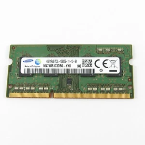 GENERISCHES 4GB DDR3 PC3L-12800 NIEDERSPANNUNG SODIMM LAPTOP SPEICHER RAM - Bild 1 von 1