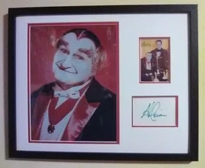 Al Lewis (1923-2006) /Autograph/ "American Actor & Activist"/Framed 15.5 x 12.5" - Picture 1 of 6