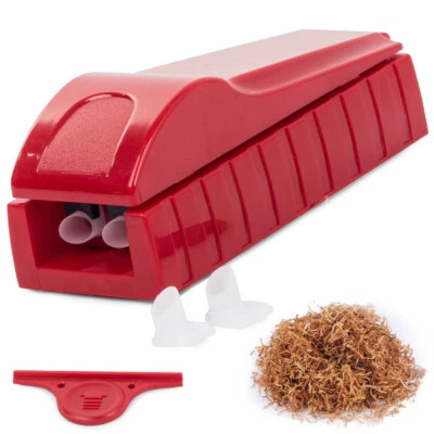 MACCHINA RIEMPITRICE PER 2 SIGARETTE RIEMPI TUBI TABACCO ROLLATORE MANUALE - Immagine 1 di 4