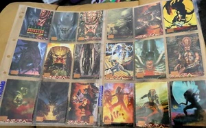 JUEGO COMPLETO 72 CARTAS COLECCIONABLES ALIENS PREDATOR UNIVERSE 1994 TOPPS - Imagen 1 de 10