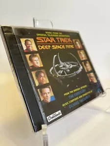 Star Trek Deep Space Nine Original Soundtrack 1993 GNP Crescendo OOP NEW SEALED - Foto 1 di 2