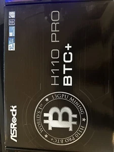 ASRock Intel H110 Pro BTC 13 1151 ATX DVI scheda madre - Foto 1 di 4