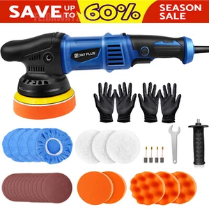Rotary Car Polisher Buffer Electric Polishing Machine Detailing Sander Pad Kit - Picture 1 of 18