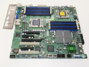 SUPERMICRO X8DT3-F MOTHERBOARD SOCKET 1366/B INTEL 5500 SATA EATX W-I/O SHIELD - Picture 1 of 3
