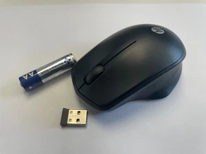 Bezprzewodowa mysz HP Silent 280M - ergonomiczna - czarna - Zdjęcie 1 z 1