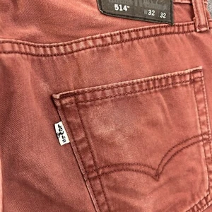 Levis 514 Soft Wash Twill Straight Fit Cranberry White Tag Herren Hose 32Wx32L - Bild 1 von 11
