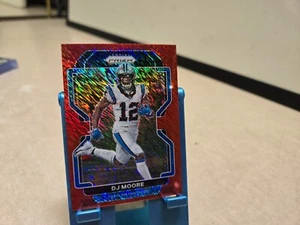 2021 Panini Prizm Red Shimmer Prizm /35 DJ Moore #311 - Picture 1 of 2