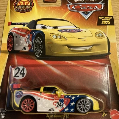 2025 DISNEY PIXAR CARS RACE & RESCUE JEFF GORVETTE (JEFF GORDON) HTF - Image 1 of 4
