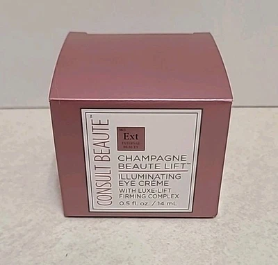 Consultar Beaute Champagne Beaute Lift CREMA ILUMINADORA PARA OJOS .5 fl. OZ sellado, NUEVO Foto 1 de 2