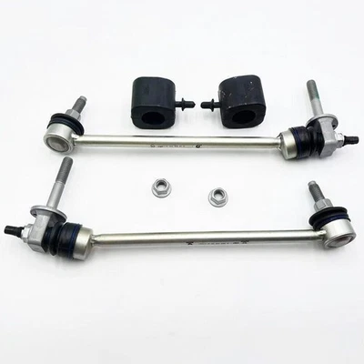 FOR MERCEDES GLC300 GLC43 AMG GLC63 AMG 4 FRONT STABILIZER LINKS LH & RH+BUSHING - Image 1 of 4