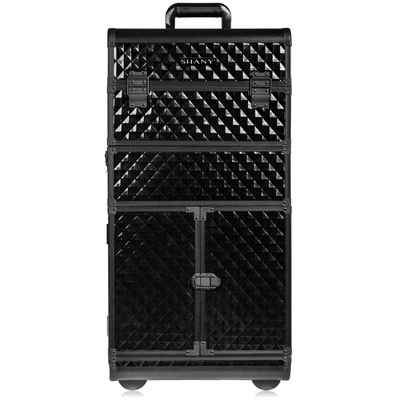 SHANY REBEL Series Pro Makeup Artists Rolling Train Case Trolley Case - Image 1 of 3
